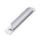 Aluminum Alloy Sliding Door Pull Handle Crystal Silver Rust‑Resistant Easy Installation Drawer Grip 1