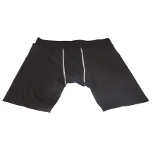 Men's Black XL Milk Silk Sports Shorts Quick-Dry