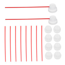 Spray Can Nozzle Replacement Kit 12 Sets with Extension Tubes for Aerosol Spray Paint Fine Mist Control