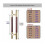 Stainless Steel Front Door Pull Handle 80cm Silver Rustproof Modern Design for Barn Sliding Doors 2