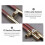 Stainless Steel Front Door Pull Handle 80cm Silver Rustproof Modern Design for Barn Sliding Doors 3