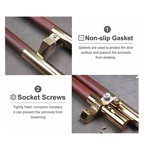 Stainless Steel Front Door Pull Handle 80cm Silver Rustproof Modern Design for Barn Sliding Doors 2