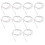 10PCS Veterinary Infusion Set - Size 16 Plastic/SS 2