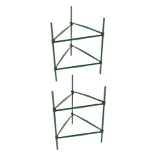 Heavy Duty Tomato Cage and Plant Support Stakes with SteelCore Stability for Garden Vegetables