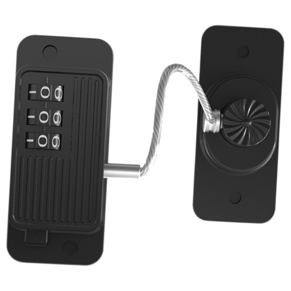 Refrigerator Lock with Secure Combination, Durable Childproof Design for French Door Fridge
