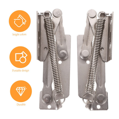 Spring Loaded Hinges for Folding Sofa Bed with Heavy Load Support and Hidden Low‑Profile Design 2