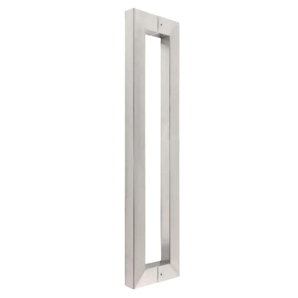 Heavy Duty Stainless Steel Sliding Barn Door Handle Set, Brushed Modern Finish For Shower And Glass Doors 9073542056263