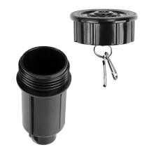 Hide a Key Sprinkler Head Outdoor Key Hider with Hidden Key Storage and Realistic Weather Resistant Design