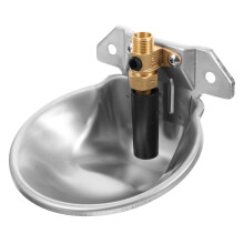 Automatic Livestock Waterer Electric Water Bowl with Automatic Water Refill and Heavy Duty Construction