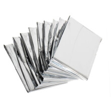 6Pcs Emergency Blanket Heat Reflective Foil for Camping First Aid Gardening and Survival