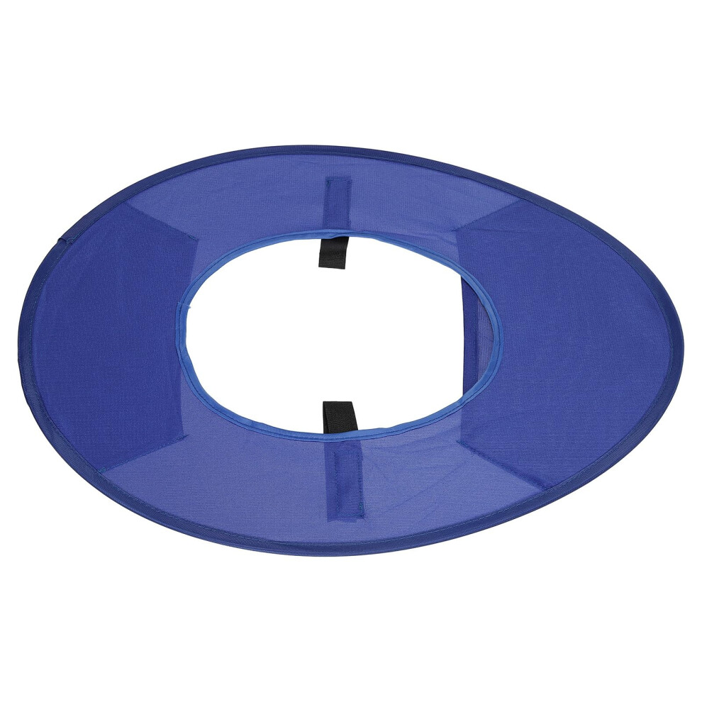 Blue Hard Hat Sun Shade Full Brim Attachment, Breathable Sun Shield For Construction Neck Protection 9771547910091