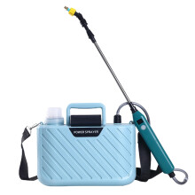 Electric Sprayer with Dual Spray Modes, USB Rechargeable Garden Sprayer with Extended Nozzle and Filter System, Blue