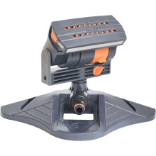 Oscillating Lawn Sprinkler with 16 Nozzles, Adjustable Spray Range, WideArea Coverage for Garden and Yard