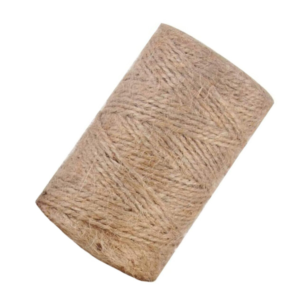 Jute Twine Rope Roll Thick Natural Burlap String For Crafts Wrapping Rustic Home And Party Decor 9073542057031