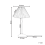 Beliani Table Lamp JIKAWO Metal Black 3