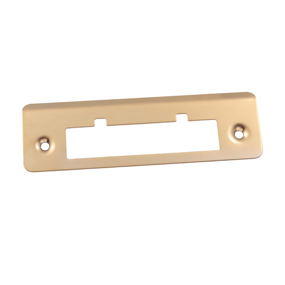 Stainless Steel Door Lock Reinforcement Plate Deadbolt Strike Cover For Home Security Easy Install 9351714535441