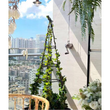 1 PC Garden Obelisk Trellis for Climbing Plants, Rustproof Metal Support with Stable Triangular Design 47.2in