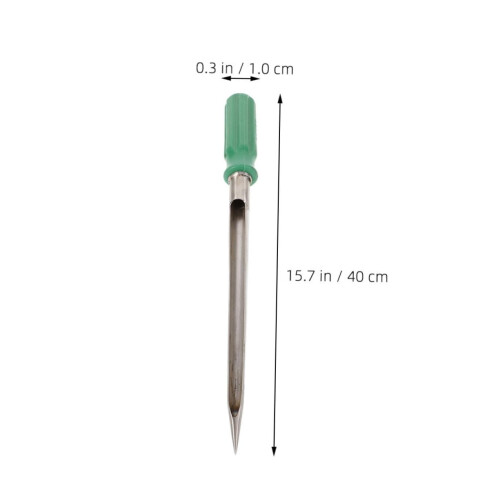 Stainless Steel Soil and Grain Sampling Probe 40cm Durable Metal Sampler for Crop Testing 1