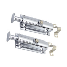 Stainless Steel Door Chain Lock for Front Door, Durable Zinc Alloy, Secure Chain Protection, Size 1