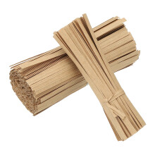 Paper Twist Ties 3.5 Inch Natural Kraft Reusable Ties for Bags Bread Crafts Garden 700pcs