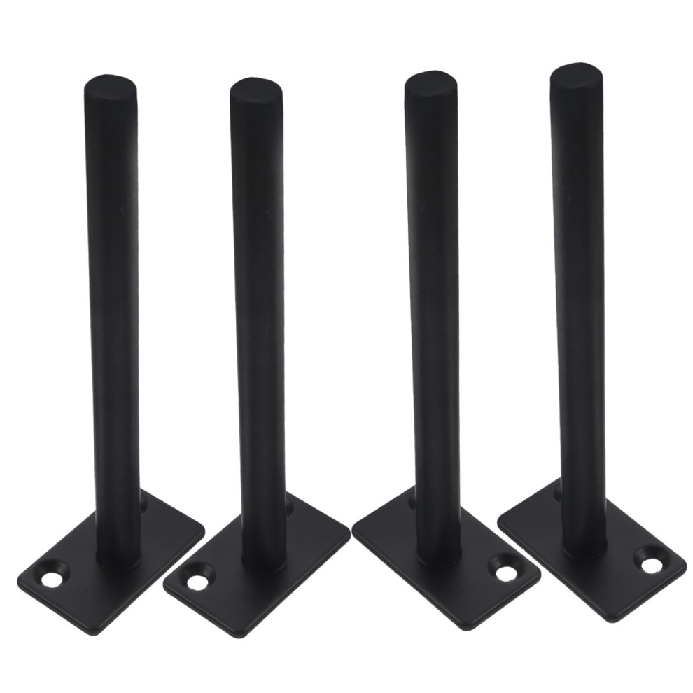 4Pcs Heavy Duty Floating Shelf Brackets Hidden Mount Iron Supports For Drywall Shelves 9073542057598