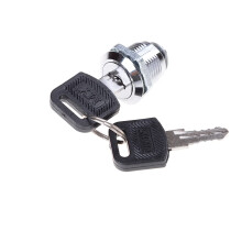 Cam Cylinder Lock 30mm Zinc Alloy Cabinet Mailbox Drawer Lock with Keys, Drill‑Resistant Security Design