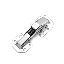 1 Pcs 90 Degree Hydraulic Soft Close Cabinet Hinge Nickel Plated Cold Rolled Steel No Drill Easy Install