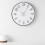 Silver Clock Numbers Replacement Kit, Easy DIY Wall Clock Numerals Set for Modern Home Decor 3
