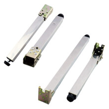 Stainless Steel Adjustable Folding Table Leg with Telescopic Design for Dining Tables Desks Cabinets 1 Piece