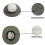 Beekeeping Veil Hat Light Gray with Breathable Mesh Full Coverage Bee Face Protection for Beekeepers 2