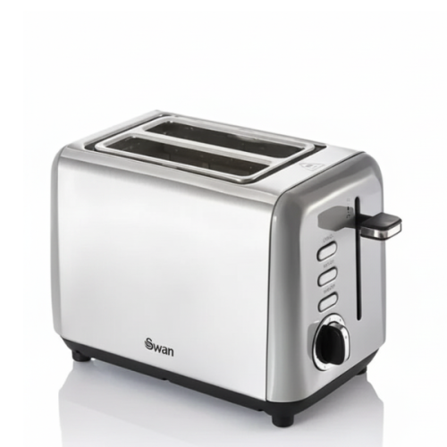 Swan Swan 2 Slice Toaster Grey with Removable Crumb Tray 2