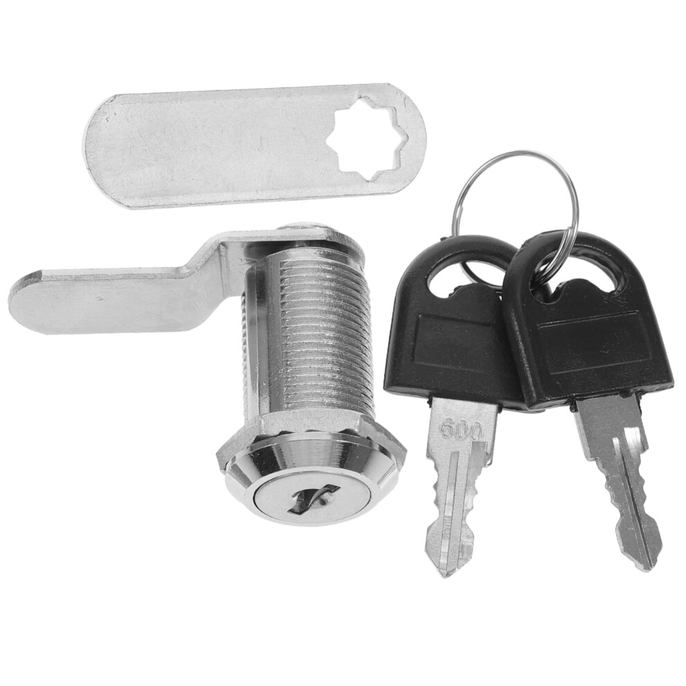 Cabinet Lock With Keys Durable Zinc Alloy Secure Keyed Lock For Drawers Cabinets And Mailboxes 9073542058526
