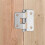 Detachable Hook Off Iron Hinge for Flight Case and Instrument Cases, Quick Release Chrome Plated 5mm 5
