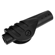 Tent Pole Connector with Ergonomic NonSlip Grip, Durable Outdoor Joint Adapter for Camping and DIY