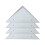 4Pcs Table Corner Cushions Plastic Corner Protector-white 4 pcs 1
