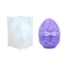 Flower Eggs Silicone Molds Heat Resistant Food-Bowknot eggshell