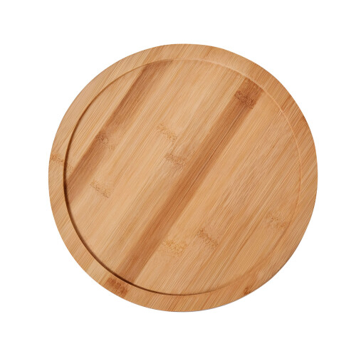 Multiple Purpose Oaken Whirling Shelf for Cabinet Storage-30CM