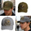 Adjustable Baseball Hat Embroidered Letters Design-Khaki 3