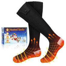 Heated Socks for Men and Women, Rechargeable Electric Heated Socks with Precise Heat Control and 10Hour Battery Life for Winter Outdoor Activities