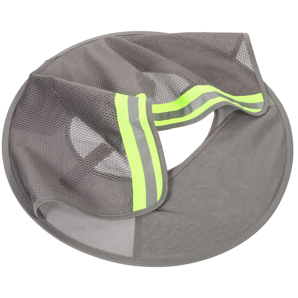 Reflective Hard Hat Sun Shade With Breathable Mesh Brim And Extended Neck Coverage For Construction Workers 9330225388999
