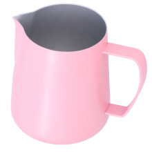 Pink Latte Art Pitcher 400ml Steel