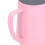 Pink Latte Art Pitcher 400ml Steel 15