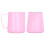 Pink Latte Art Pitcher 400ml Steel 19