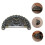 10pcs Vintage Copper Cabinet Knobs and Antique Drawer Pulls for Wardrobes Durable Decorative Design 5
