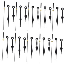Clock Hands Replacement Kit 10 Sets Plastic Clock Pointer Set for DIY Wall Clock and Decoration