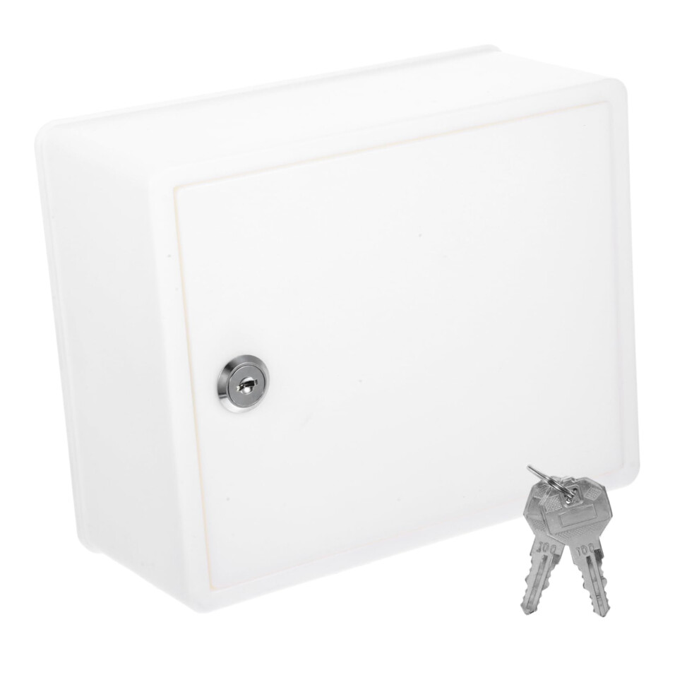 Outdoor Wall Mounted Lockable Mailbox, Weatherproof Plastic Mail Organizer Box For Home And Office 9330225389187