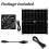 12W 12V Solarmodul-Dual-Lüfter-Kit 2828,5 cm 7