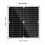 12W 12V Solarmodul-Dual-Lüfter-Kit 2828,5 cm 6
