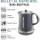 Tower Belle 1.5L 3000W Kettle Jug Graphite Grey 7
