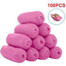Disposable Shoe Covers 50 Pairs Non Slip Waterproof Floor Protection for Indoor Carpet and Workplace